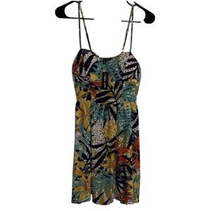 ‼️New Look Floral Tropical Print Dress